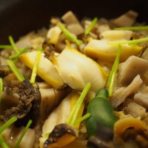 アワビご飯